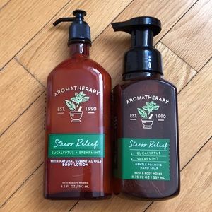 Aromatherapy Stress Relief Hand Soap & Body Lotion